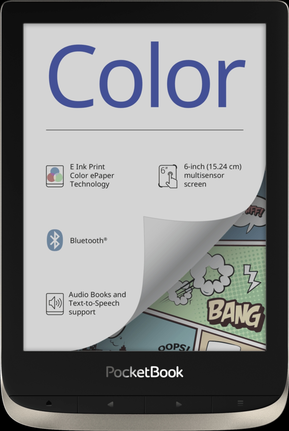 img of Pocketbook Color, uno de los grandes fabricantes ya tiene pantalla a color